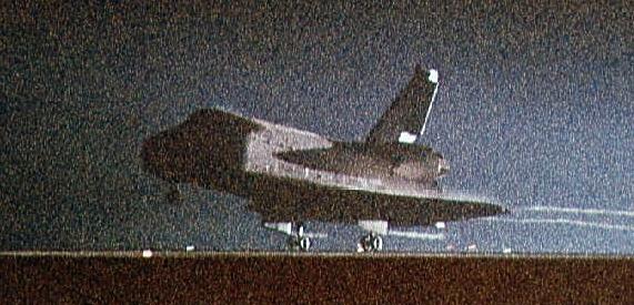 Image result for sts-61 landing