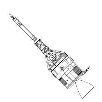 apollo capsule drawings