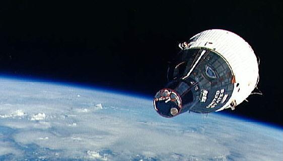 Gemini 6 in orbit