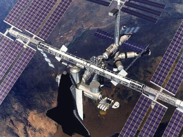international space station pictures. 1994 ISS