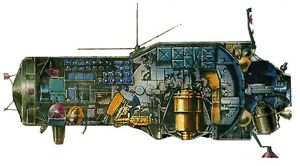 Almaz cutaway