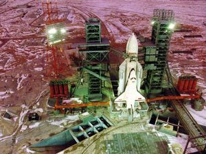 Buran on pad