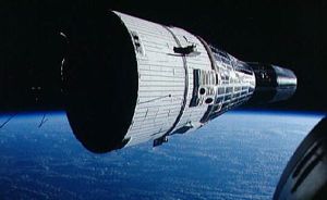 Gemini6 in orbit