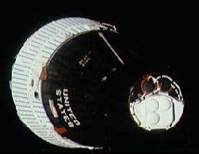 Gemini6 in orbit
