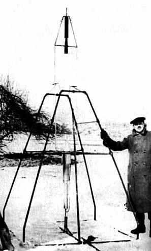 Goddard First Rocket