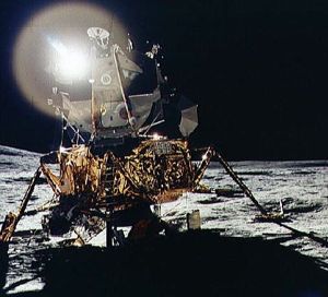 LM on Moon