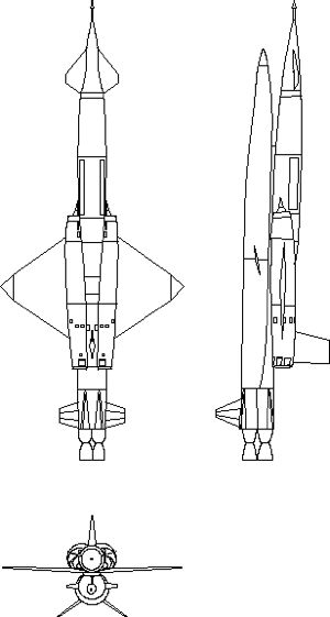 Navaho G-38 3 View