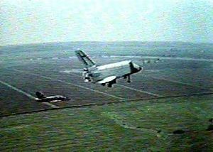 Aero Buran In Flight