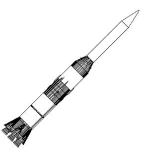 Saturn C-4B 2 Stage 