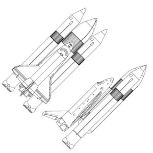 Shuttle - LRB 2 view