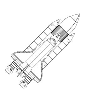 Shuttle side view