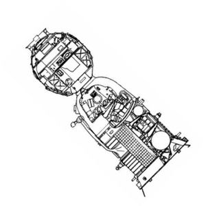 Soyuz ASTP Cutaway