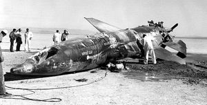 X-15 Crash scene