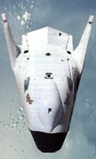 X-38 overhead shot